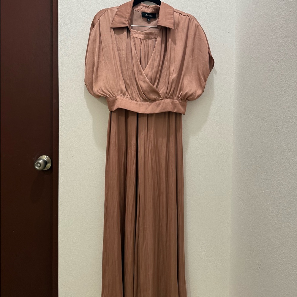 Aakaa Dusty Rose Jumpsuit